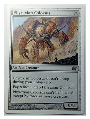 Carta Magic Phyrexian Colossus [8va] Mtg Artifact