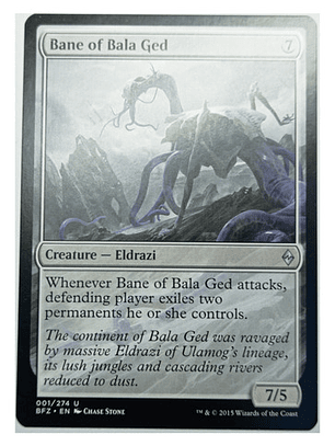 Carta Magic Bane Of Bala Ged [zendikar] Mtg Eldrazi
