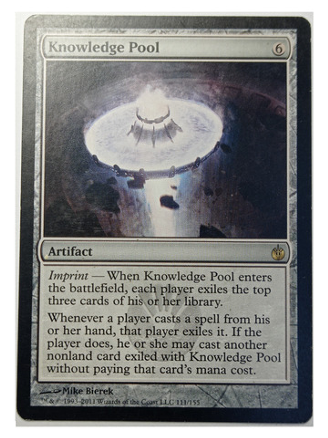 Carta Magic Knowledge Pool [besieged] Mtg Artifact 1