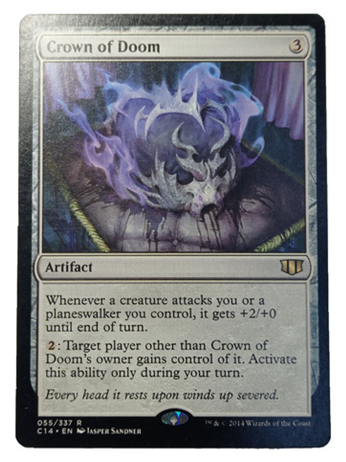 Carta Magic Crown Of Doom [c14] Mtg Artifact 1