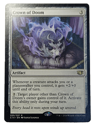 Carta Magic Crown Of Doom [c14] Mtg Artifact
