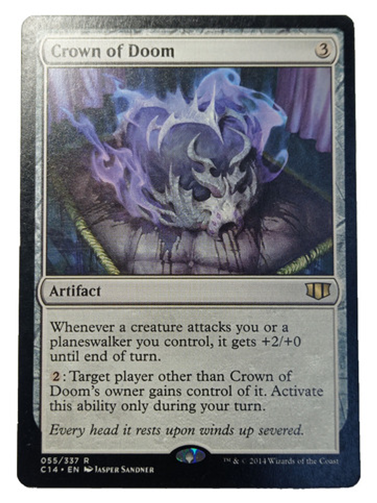 Carta Magic Crown Of Doom [c14] Mtg Artifact 1