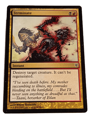 Carta Magic Terminate [sorin V Tibalt] Mtg Instant