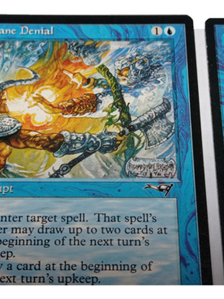 Set 2 Cartas Magic Arcane Denial [alliances] Mtg Instant 2
