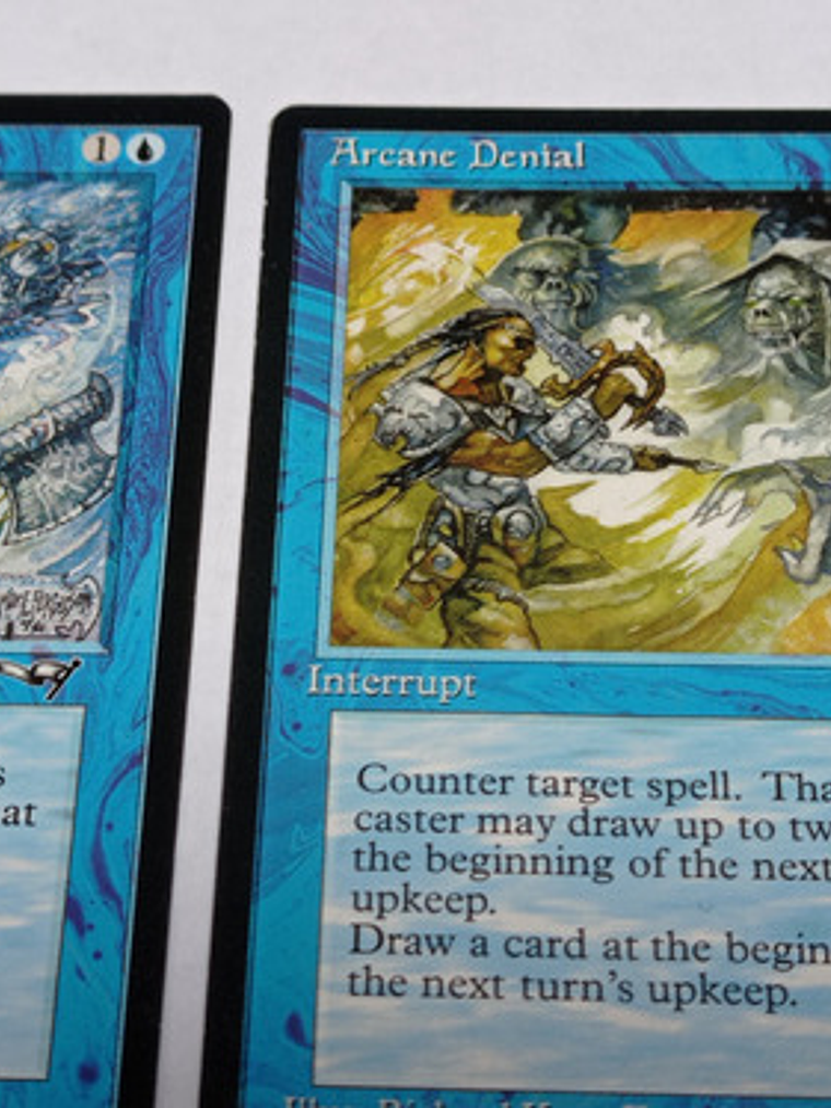 Set 2 Cartas Magic Arcane Denial [alliances] Mtg Instant 3