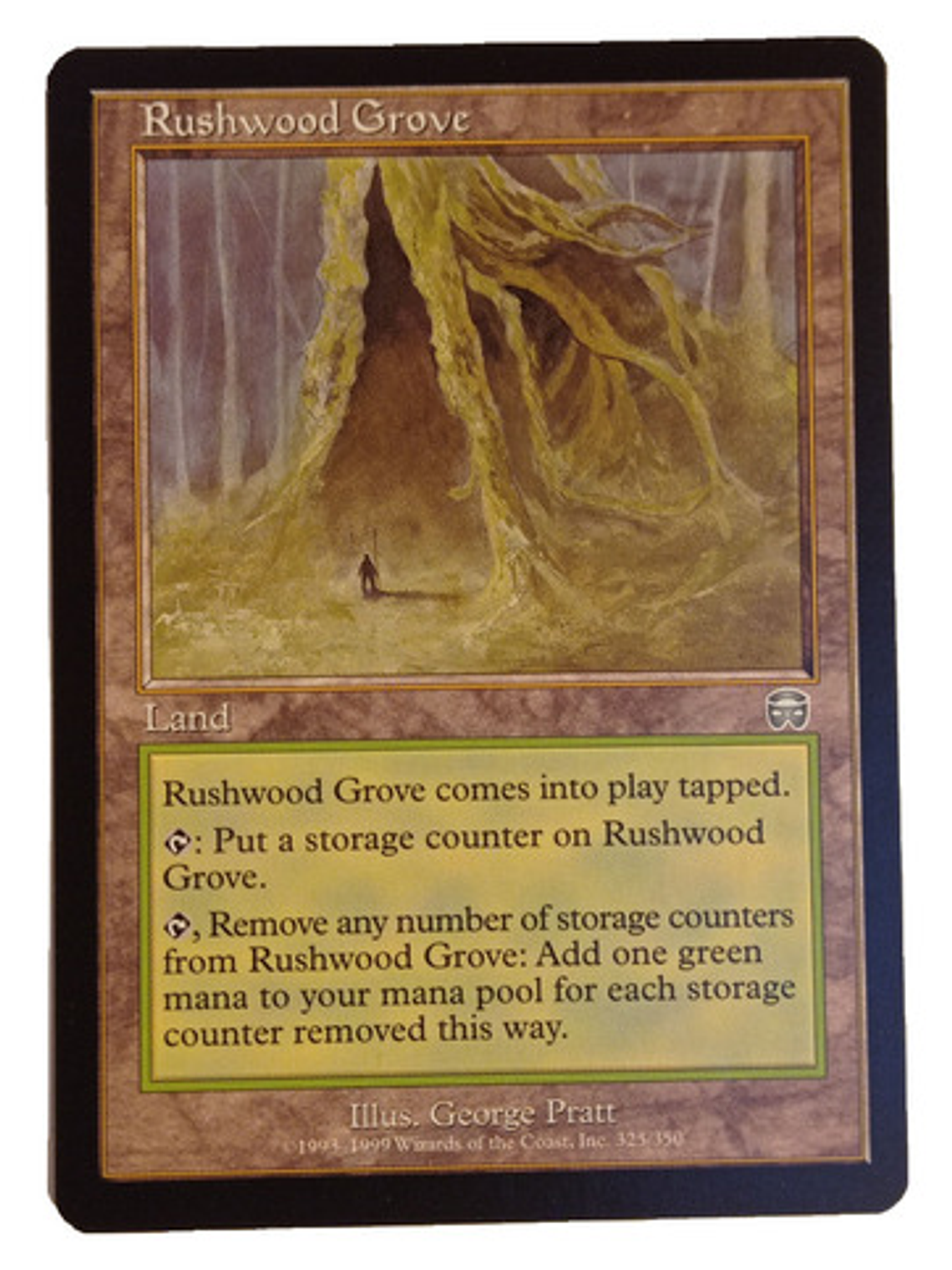 Carta Magic Rushwood Grove [mercadian] Mtg Land 1