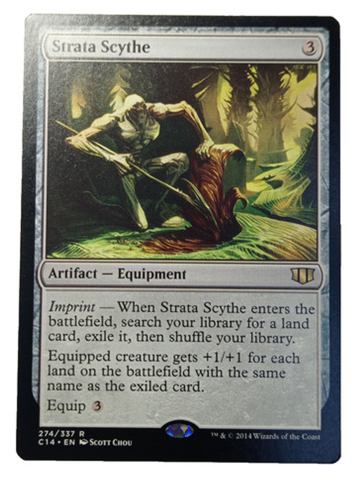 Carta Magic Strata Scythe [c14] Mtg Artifact 1