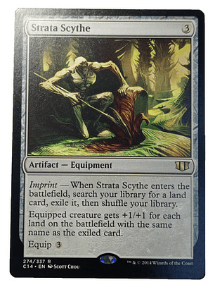 Carta Magic Strata Scythe [c14] Mtg Artifact