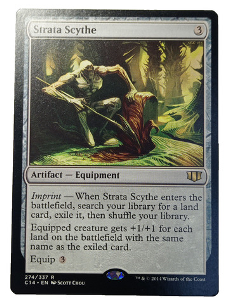Carta Magic Strata Scythe [c14] Mtg Artifact 1