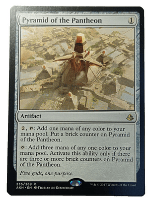 Carta Magic Pyramid Of The Pantheon [amonkhet] Mtg Artifact