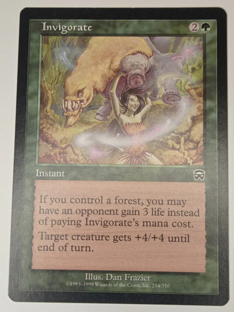 Carta Magic Invigorate [mercadian Masques] Mtg Instant Invig 1