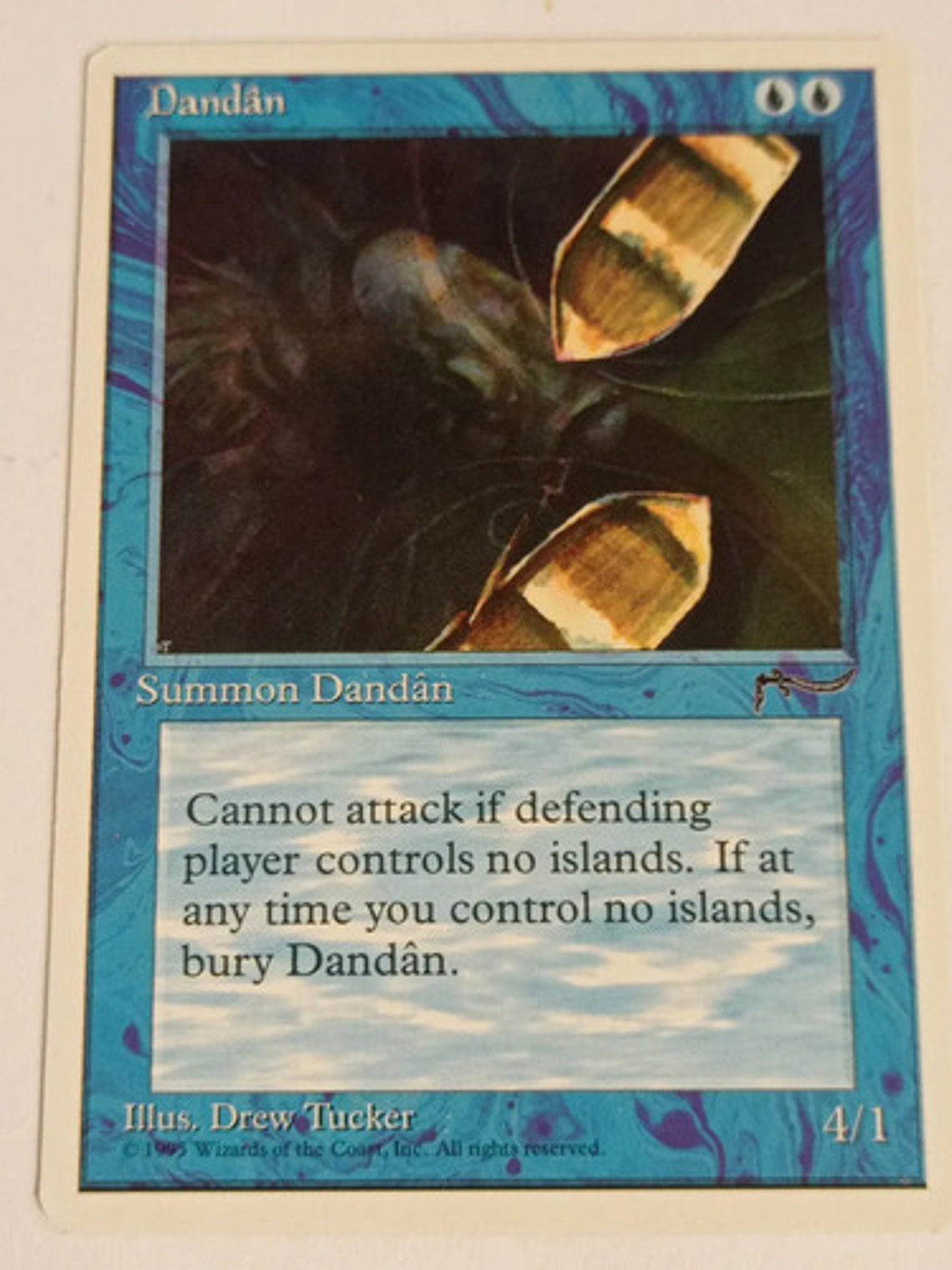Carta Magic Dandan Dandân [chronicles] Mtg Creature Dandan 1