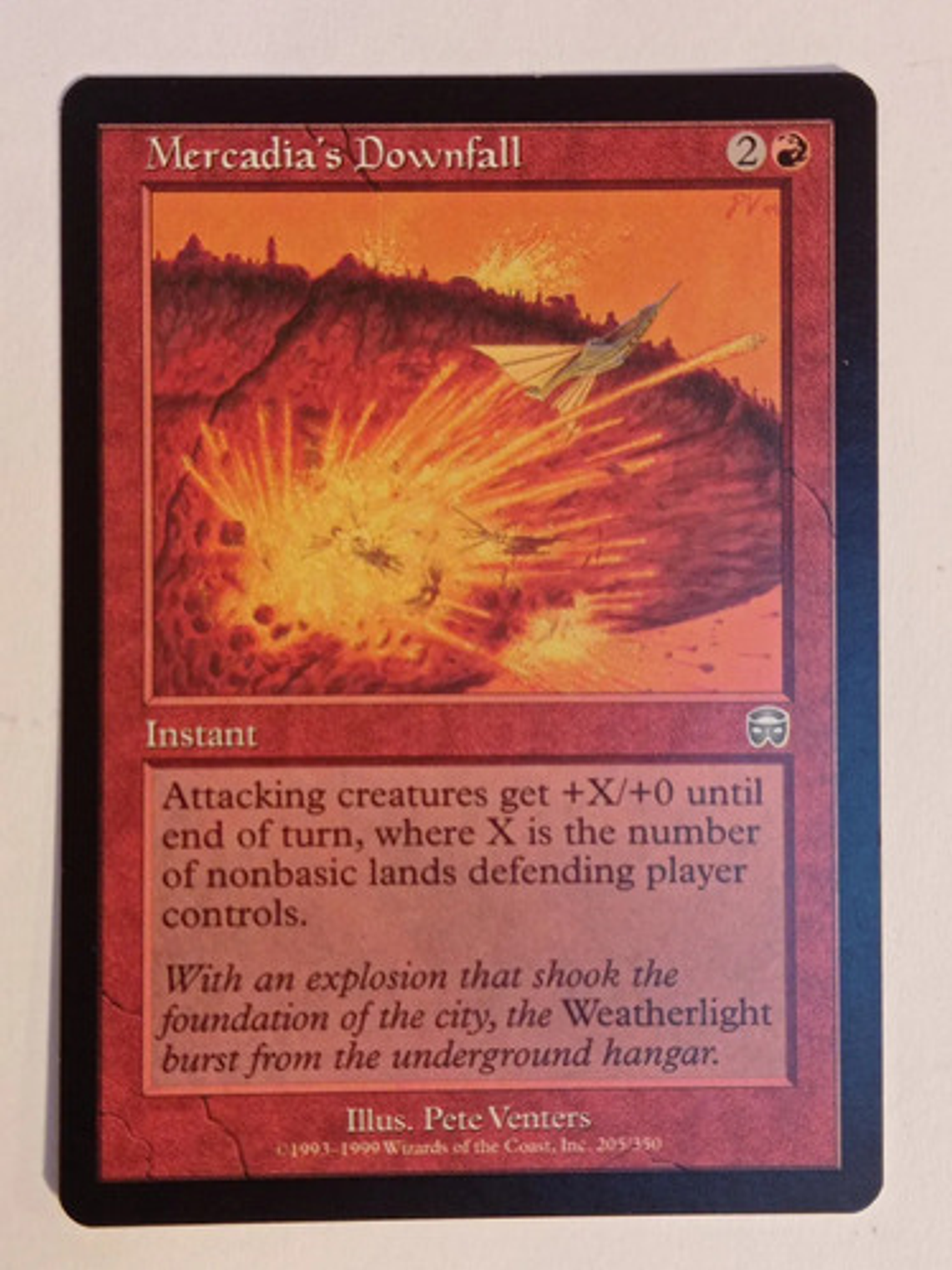 Carta Magic Mercadia's Downfall [mercadian Masques] Mtg Merc 1