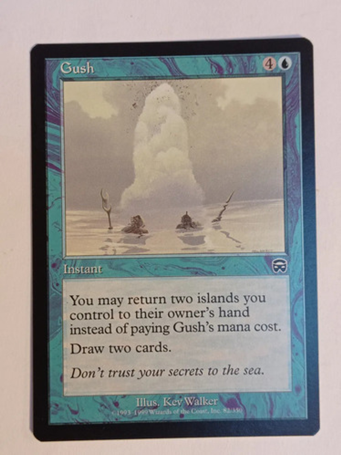 Carta Magic Gush [mercadian Masques] Mtg Instant Gush 1