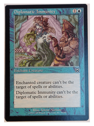 Carta Magic Diplomatic Immunity [mercadian Masques] Mtg Dipl