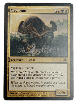 Carta Magic Meglonoth [conflux] Mtg Beast