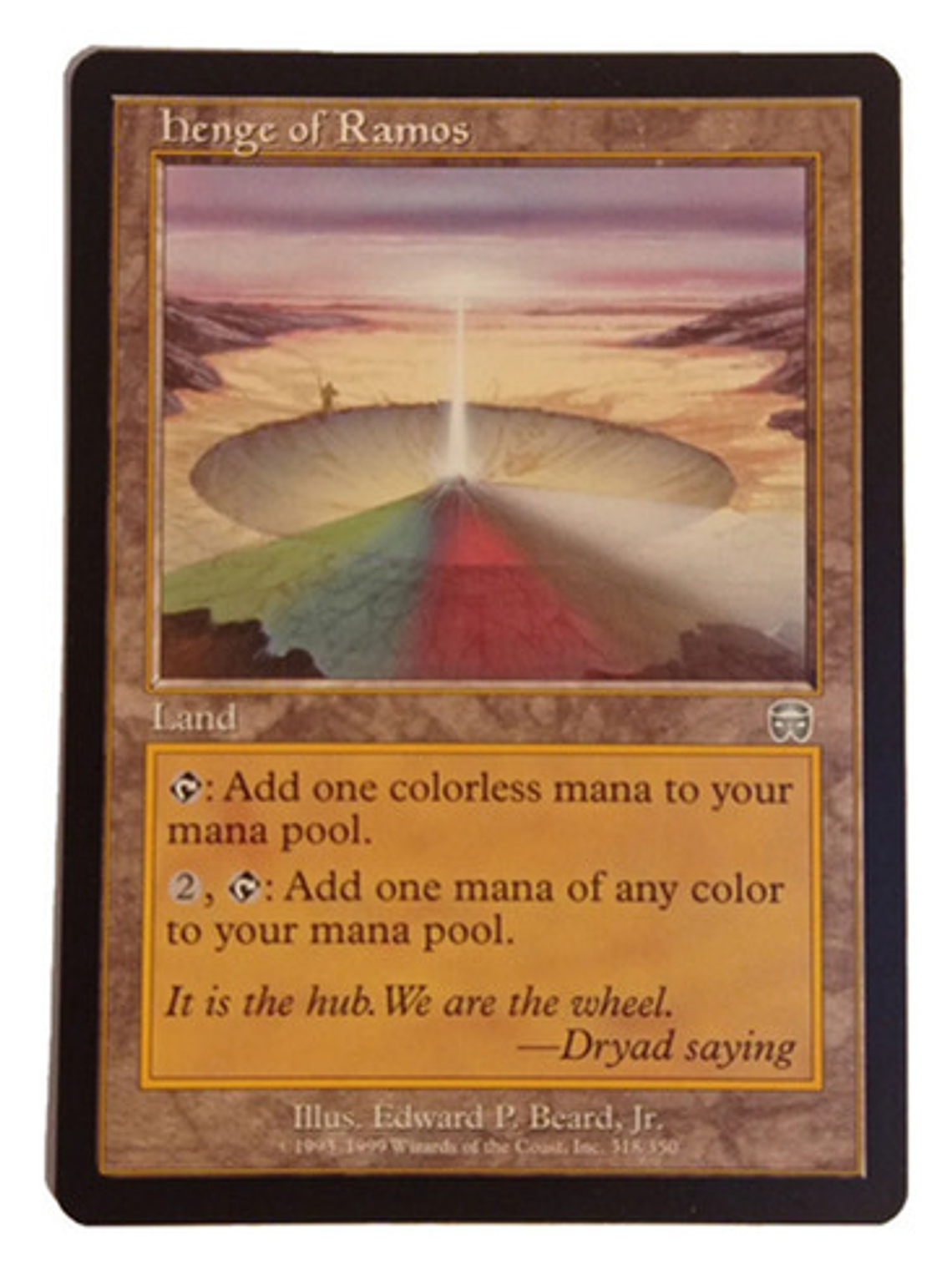 Carta Magic Henge Of Ramos [mercadian] Mtg Land Henge Of Ram 1