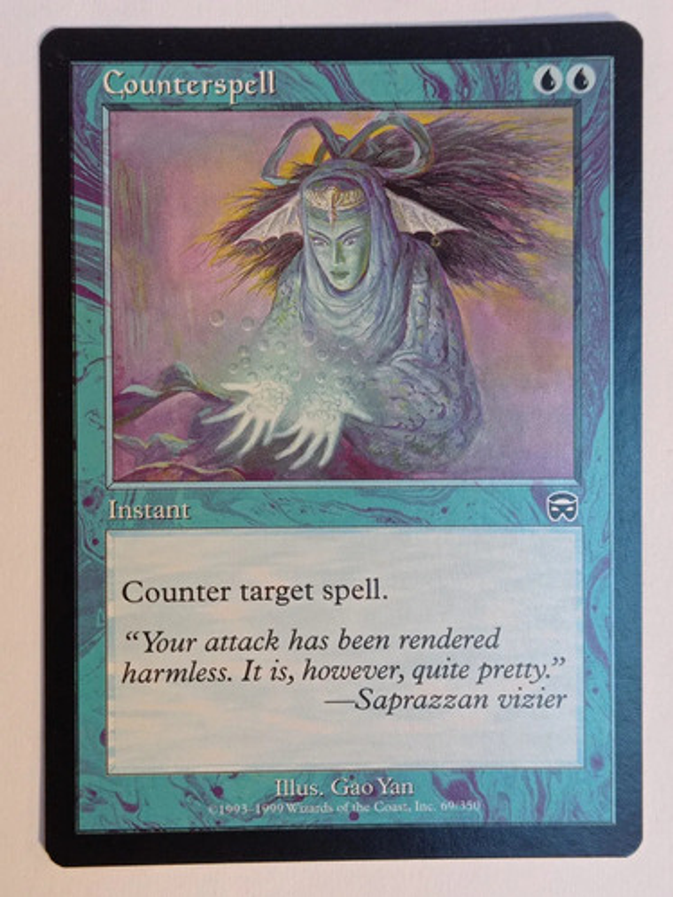 Carta Magic Counterspell [mercadian Masques] Mtg Instant Cou 1