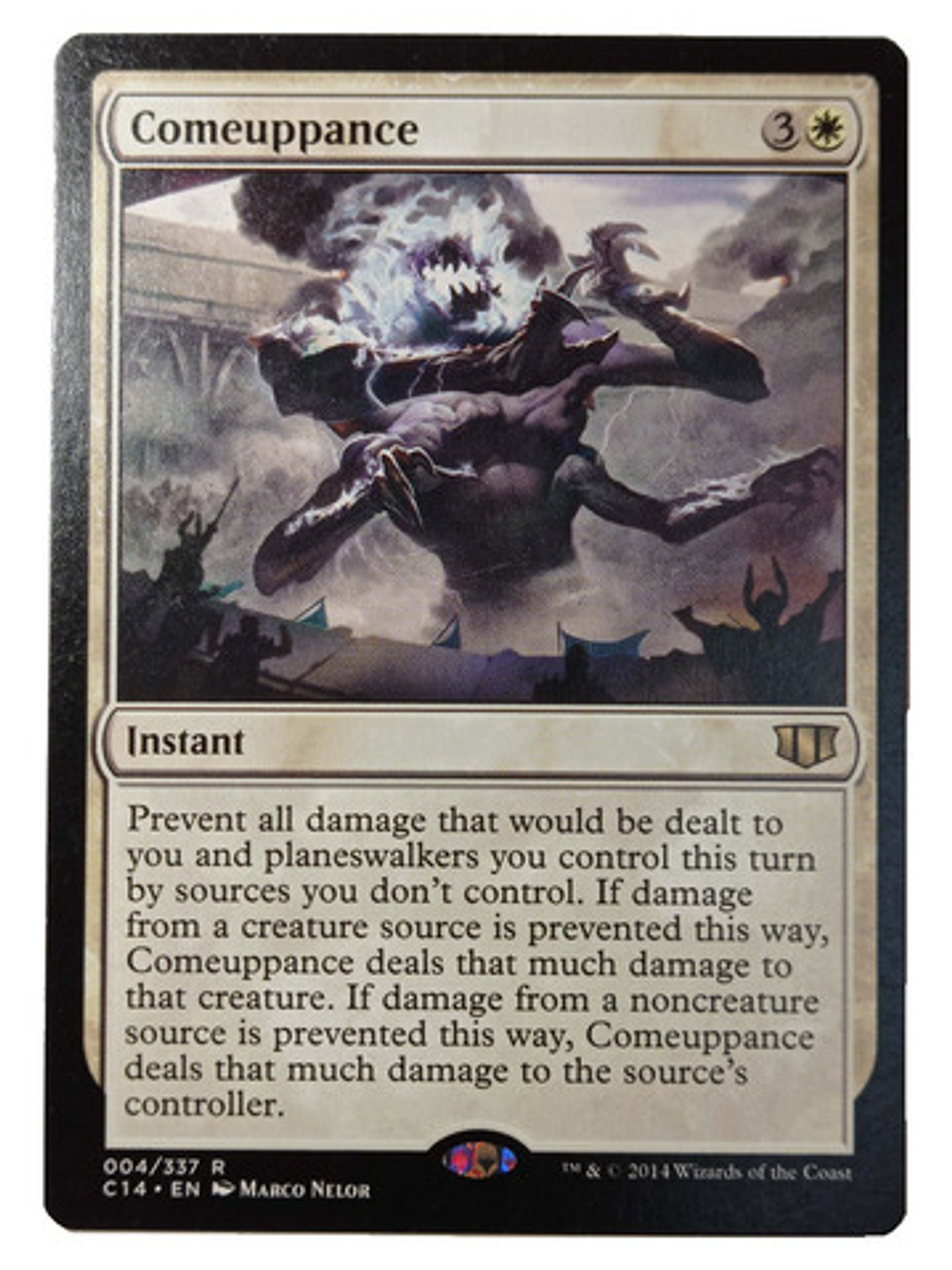 Carta Magic Comeuppance [c14] Mtg Instant 1