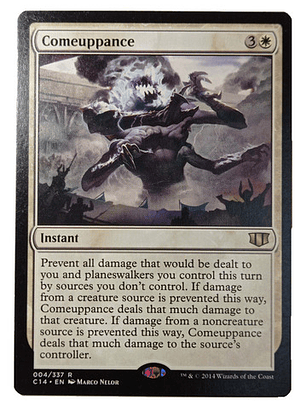Carta Magic Comeuppance [c14] Mtg Instant