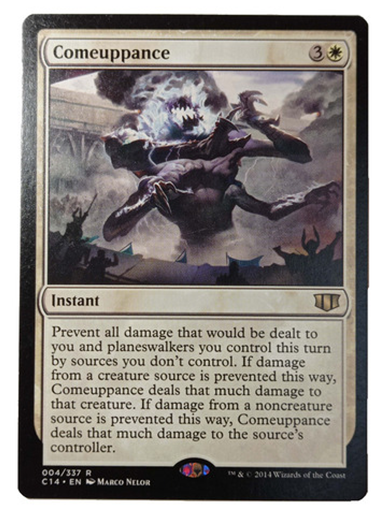 Carta Magic Comeuppance [c14] Mtg Instant 1