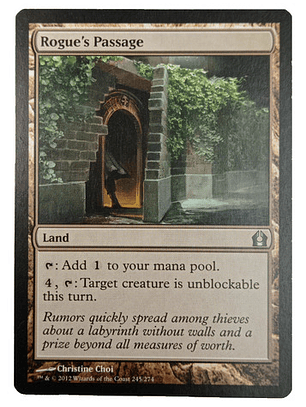 Carta Magic Rogue's Passage [ravnica] Mtg Land
