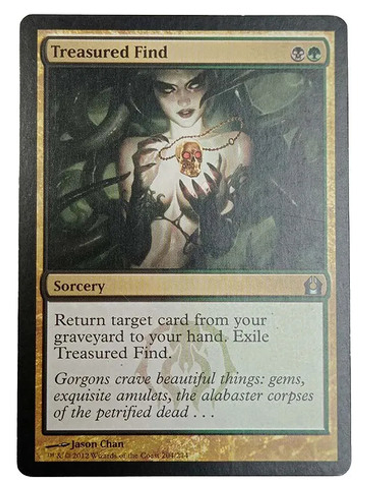 Carta Magic Treasured Find [ravnica] Mtg Sorcery Treasured F 1