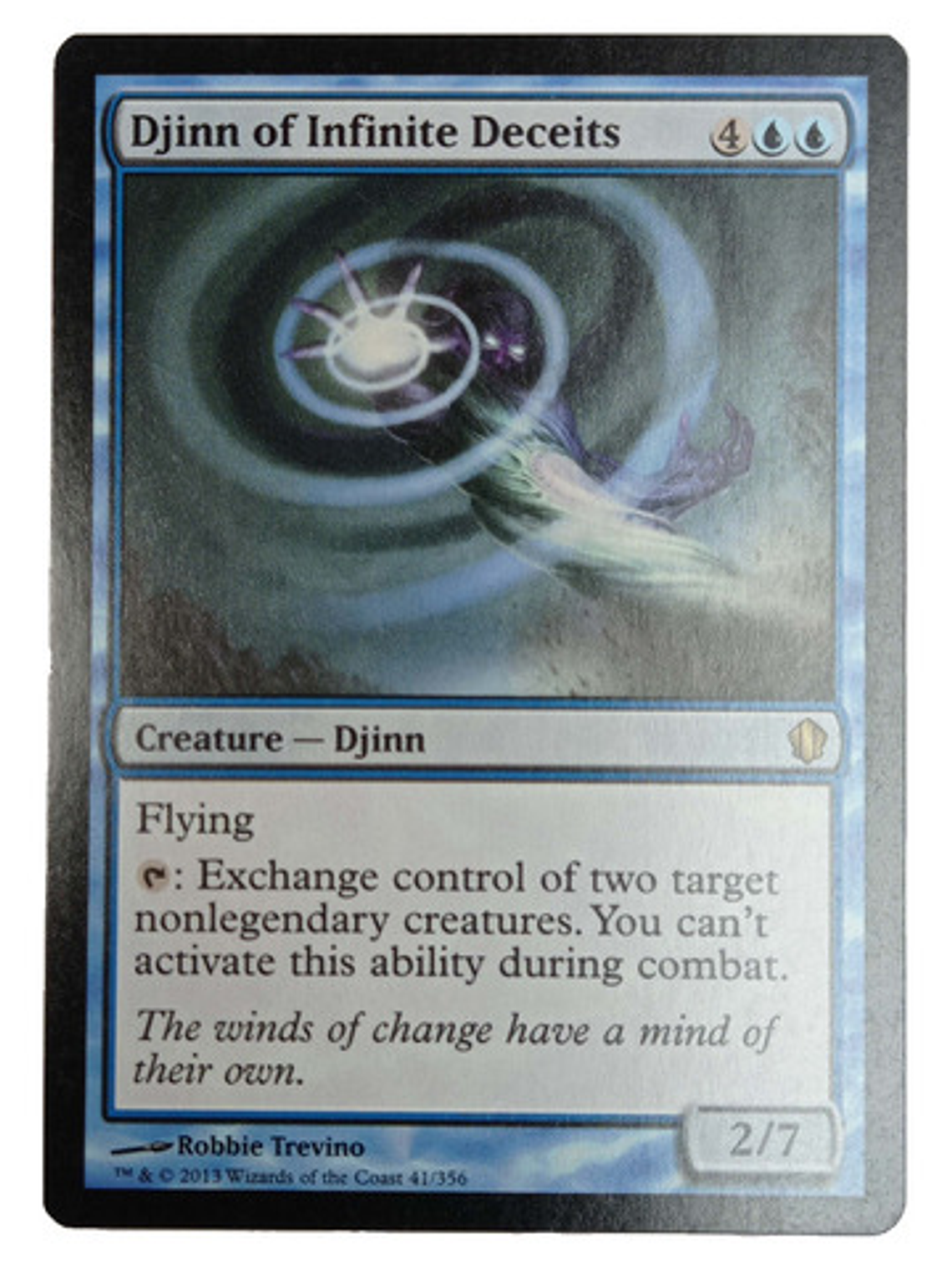 Carta Magic Djinn Of Infinite Deceits [c13] Mtg 1