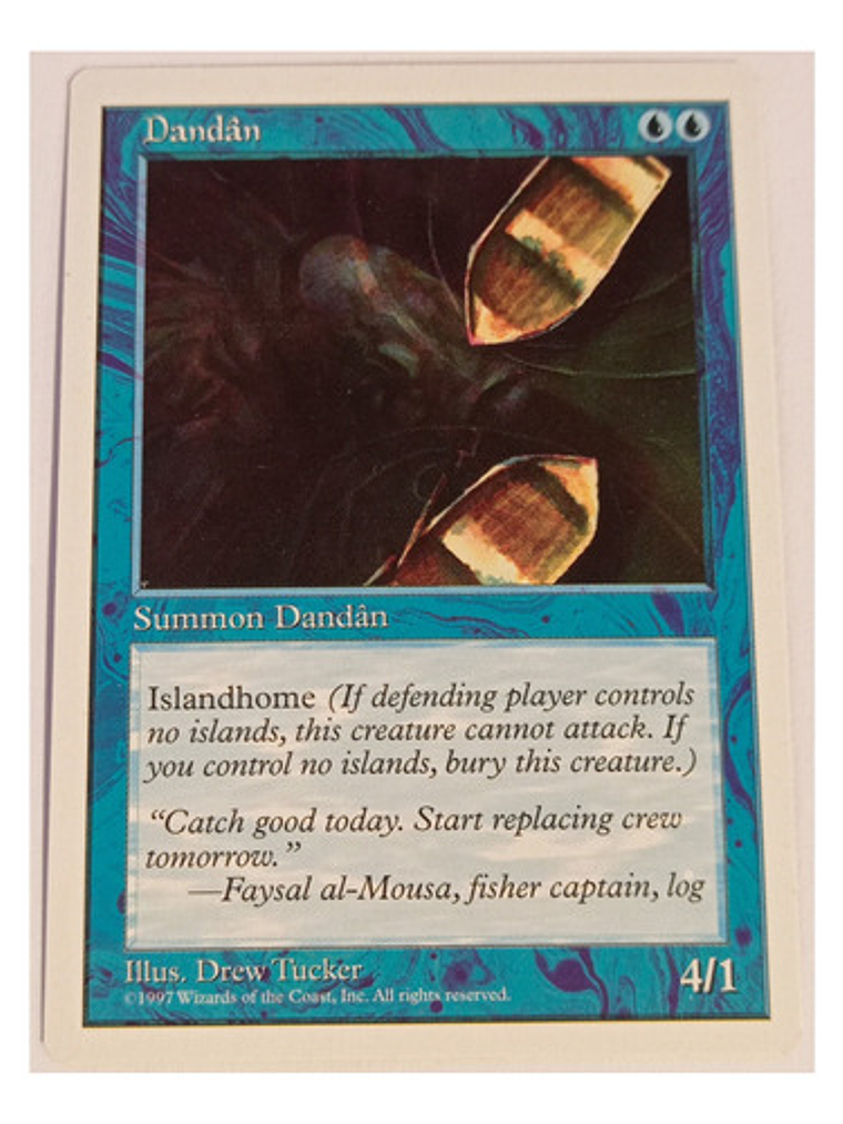 Carta Magic Dandan Dandân [5ed] Mtg Creature 1