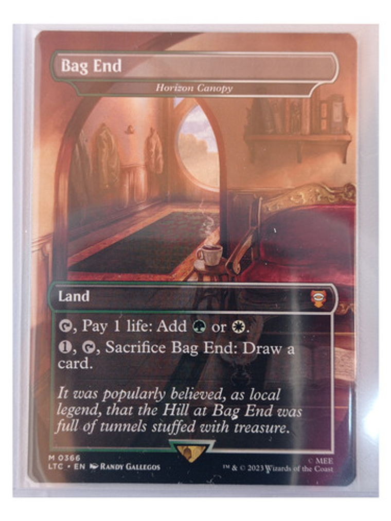 Carta Magic Bag End Horizon Canopy [middle Earth] Mtg Land 1