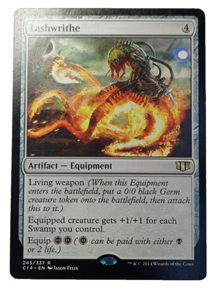 Carta Magic Lashwrithe [c14] Mtg Artifact 1