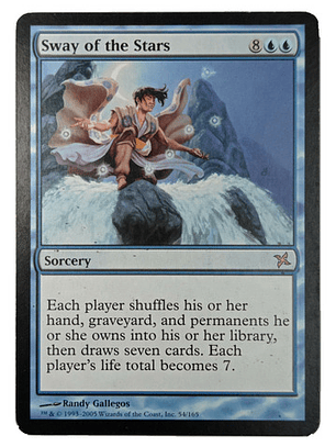 Carta Magic Sway Of The Stars [kamigawa] Mtg Sorcery
