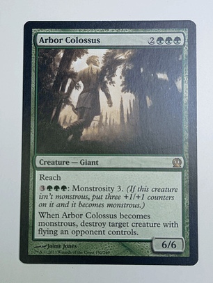 Carta Magic Arbor Colossus [theros] Mtg Giant