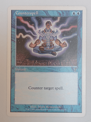 Carta Magic Counterspell [7ed] Mtg Instant
