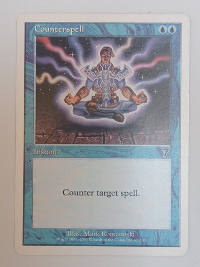 Carta Magic Counterspell [7ed] Mtg Instant 1