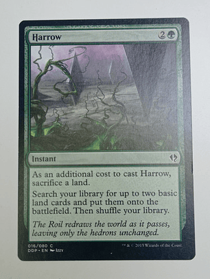 Carta Magic Harrow [zendikar Eldrazi] Mtg Instant