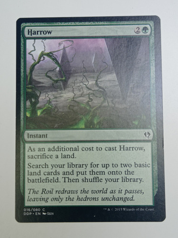 Carta Magic Harrow [zendikar Eldrazi] Mtg Instant 1