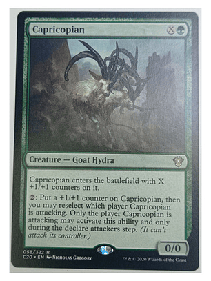 Carta Magic Capricopian [c20] Mtg Goat Hydra