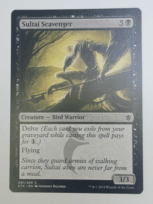 Carta Magic Sultai Scavenger [khans Tarkir] Mtg Bird