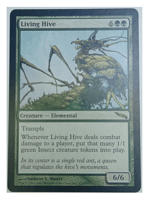 Carta Magic Living Hive [mirrodin] Mtg Elemental