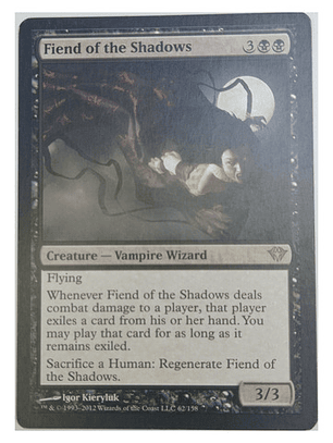 Carta Magic Fiend Of The Shadows [dark Ascension] Mtg Vamp