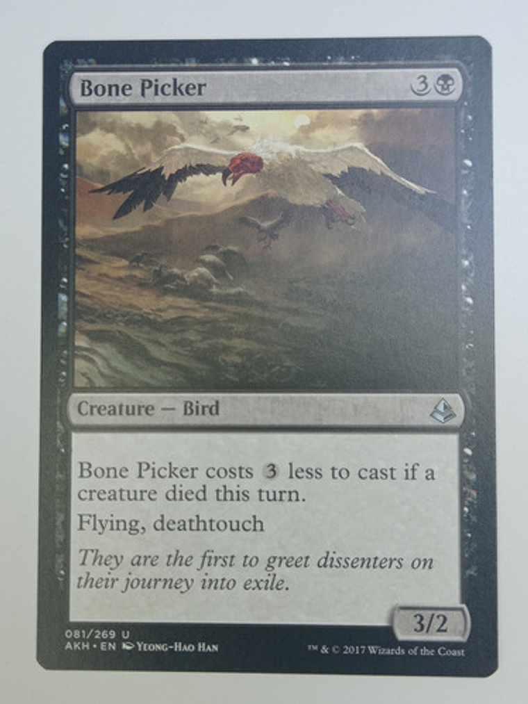 Carta Magic Bone Picker [amonkhet] Mtg Bird 1