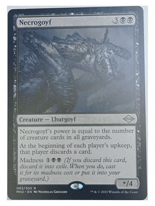 Carta Magic Necrogoyf [mh2] Mtg Lhurgoyf