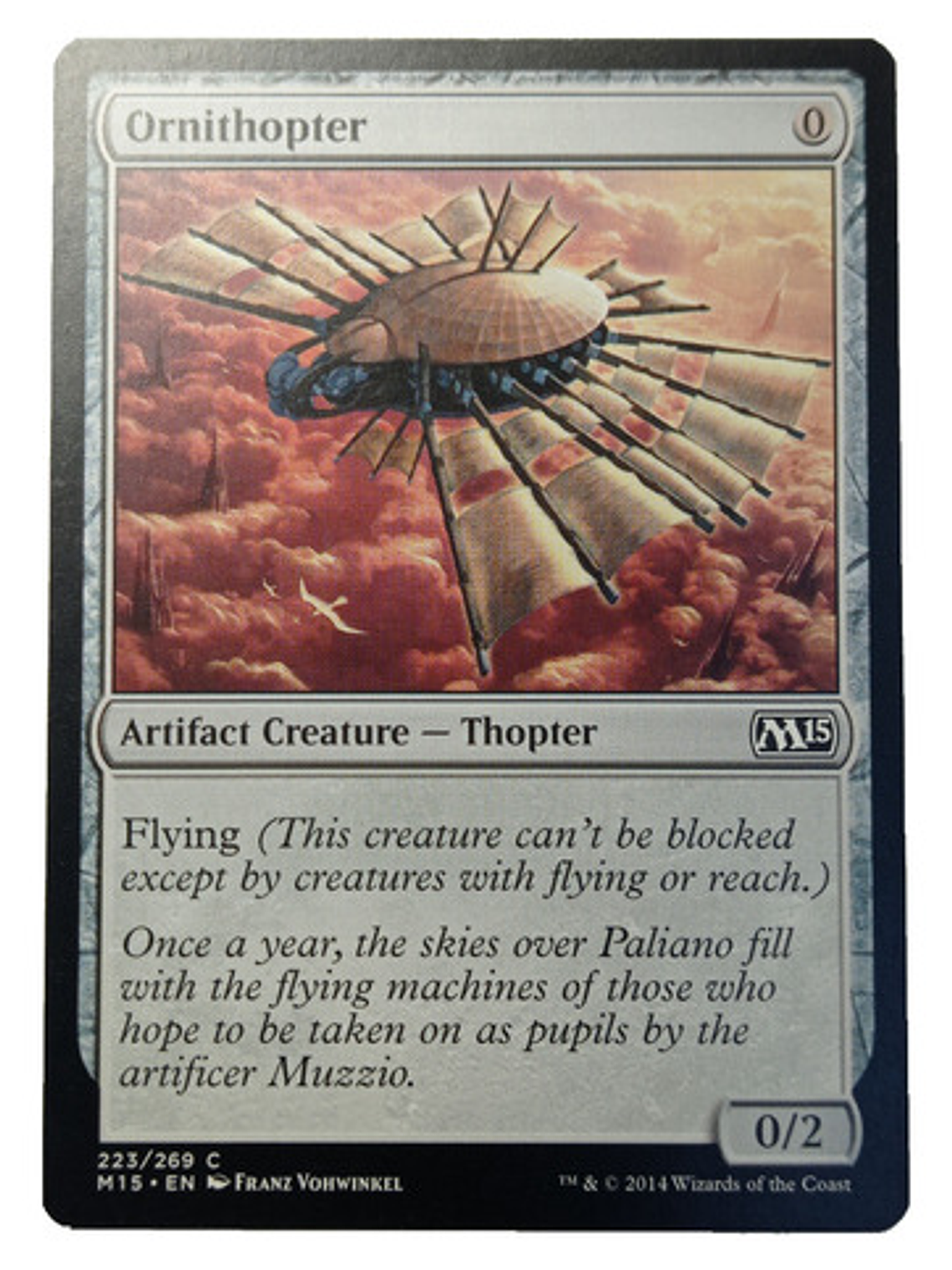 Carta Magic Ornithopter [m15] Mtg Artifact 1