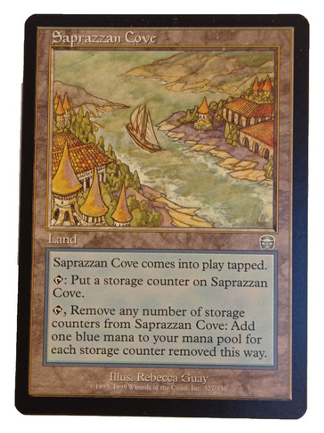 Carta Magic Saprazzan Cove [mercadian] Mtg Land 1
