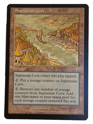 Carta Magic Saprazzan Cove [mercadian] Mtg Land