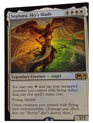 Carta Magic Sephara Sky's Blade (foil) [m20] Mtg Angel