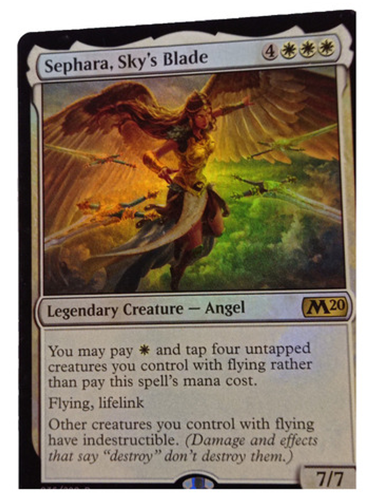 Carta Magic Sephara Sky's Blade (foil) [m20] Mtg Angel 2