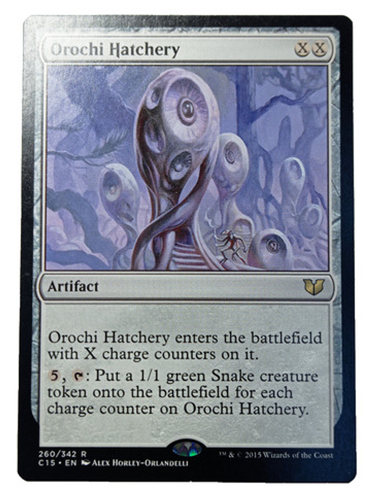 Carta Magic Orochi Hatchery [c15] Mtg Artifact 1