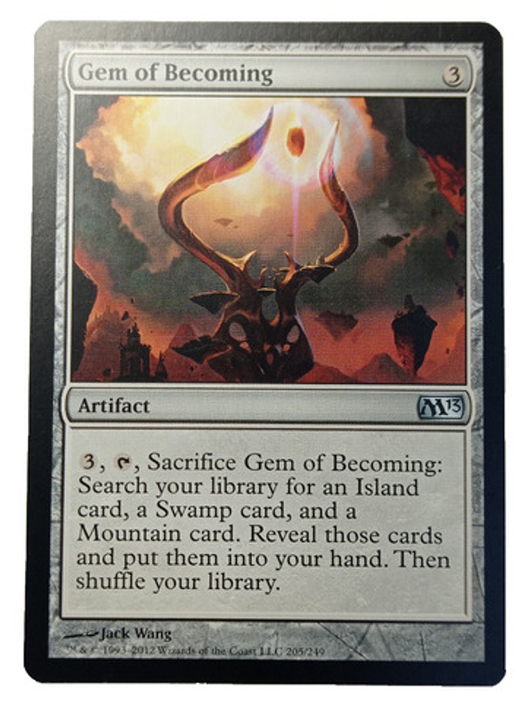 Carta Magic Gem Of Becoming [m13] Mtg Artifact 1